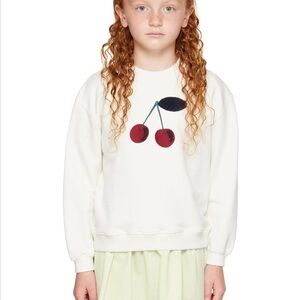 Bonpoint Cream Kids Sweatshirt